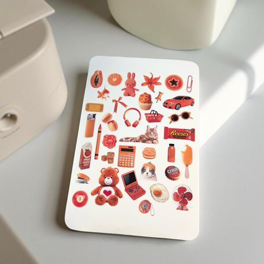 PNG scrapbooking Sticker Sheet - Colorful Sticker Sheet