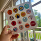 Retro Nostalgia Sticker Sheet – Vintage-Inspired Pop Culture