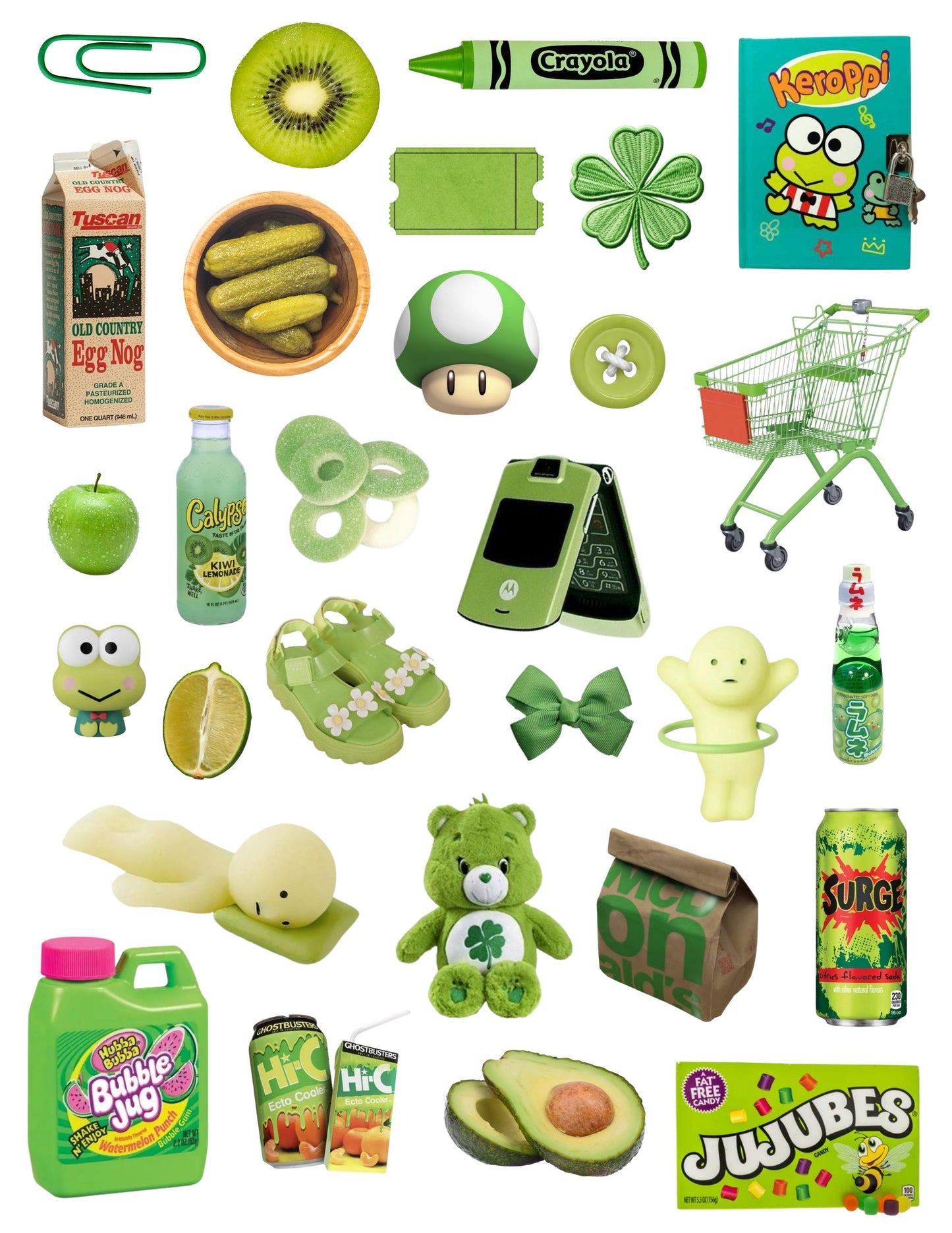 PNG scrapbooking Sticker Sheet - Colorful Sticker Sheet