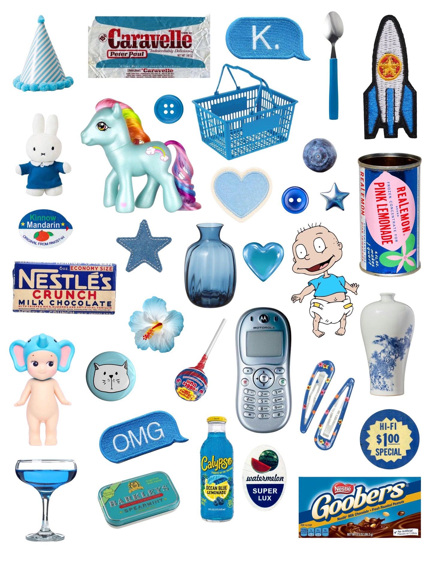 PNG scrapbooking Sticker Sheet - Colorful Sticker Sheet