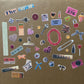 Trinket & Thrift Sticker Sheet Vintage Ephemera Aesthetic