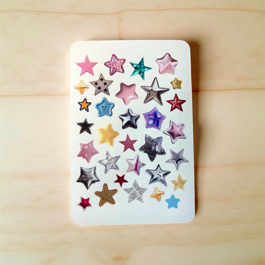 Stars do you like dem? Star Sticker Sheet