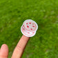Vintage Cake Stickers – Cute Cherry Birthday Cake Stickers