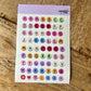 Colorful Alphabet Sticker Sheet – Letters and Symbols