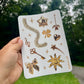 Gold Aesthetic Sticker Sheet – Celestial Magic