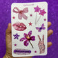 Purple Magic Sticker Sheet – “She’s Pure Magic” Aesthetic Stickers