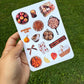 Fall Favorites Sticker Sheet – Cozy Autumn Stickers for Journaling, Scrapbooking & Planners