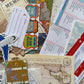 Mystery Bag- 35 pcs Stickers, Paper Scraps & More – Junk Journal Grab Bag