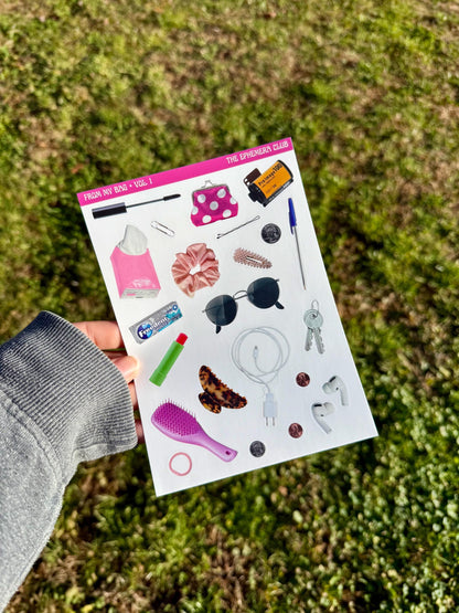 From My Bag Sticker Sheet | 5x7