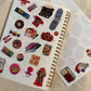 Retro Nostalgia Sticker Sheet • Vintage Throwback Stickers • 90s 2000s Ephemera • Scrapbooking & Journaling Stickers • Vol. 5