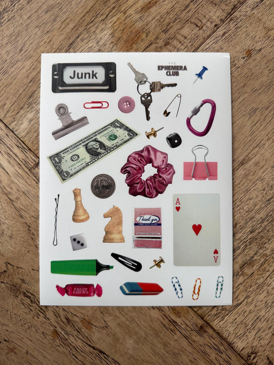 Junk Drawer Sticker Sheet