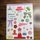 Junk Journal Club Sticker Sheet
