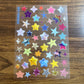 Stars do you like dem? | Vol. 2 | Star Stickers | Mixed Media Star Sticker Sheet | Scrapbook, Journal, Planner | 5x7