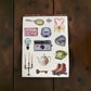From the Thrift Store Vol. 2 – Vintage Ephemera Stickers for Junk Journaling, Scrapbooking & Collage