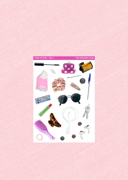From My Bag Sticker Sheet | 5x7