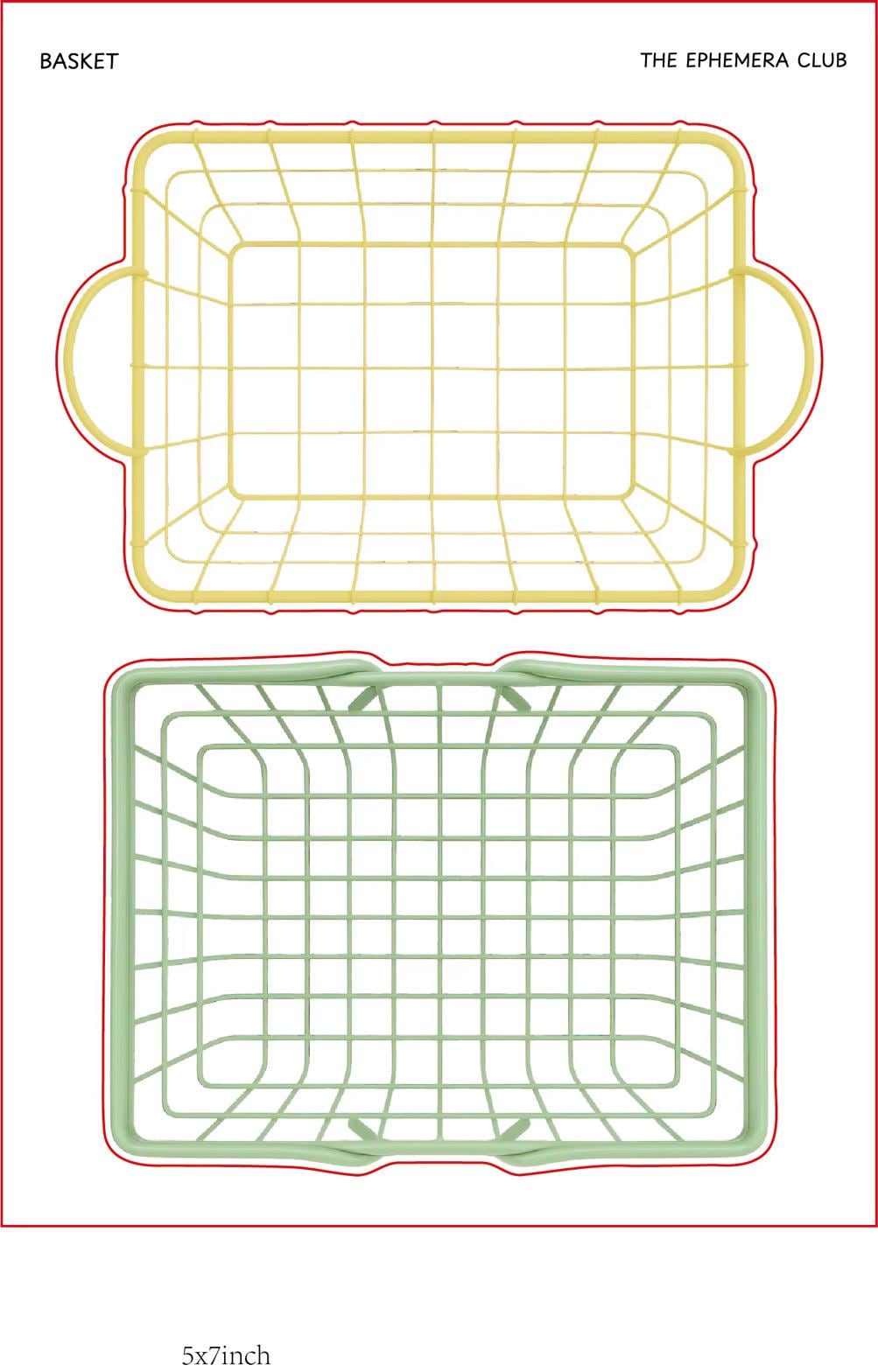 Basket Sticker Sheet