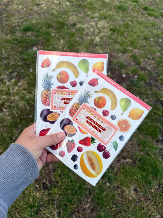 Farmers Market Junk Journal Kit