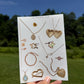 Gold Jewelry Sticker Sheet