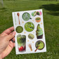 Matcha Sticker Sheet